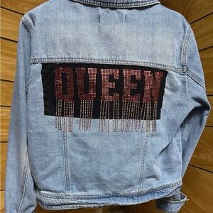 Women's Denim Jacket with embellishments